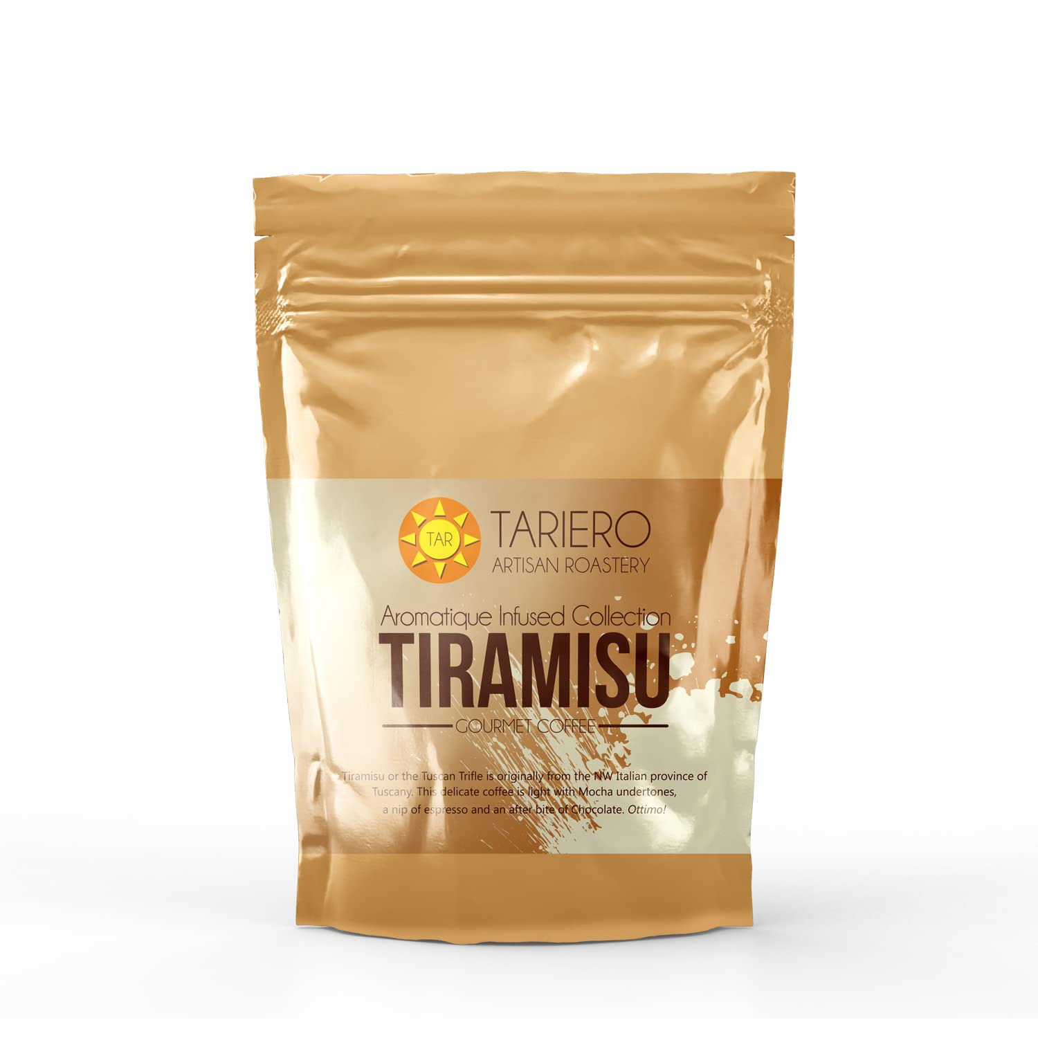 Tariero Tiramisu Flavoured Gourmet Coffee | Medium Roast | Coarse Grind (Pack of 5 100g) (B0CJ3JMT2F) Amazon Price History, Amazon Price Tracker