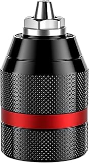 キーレス ドリル チャック,金属製 自動ロック式 クイックチェンジ - 12.7mm キーレス ドリル チャック 交換用,ドライバー ハンマー 家庭 ガレージ 建設 現場 メカニック 用