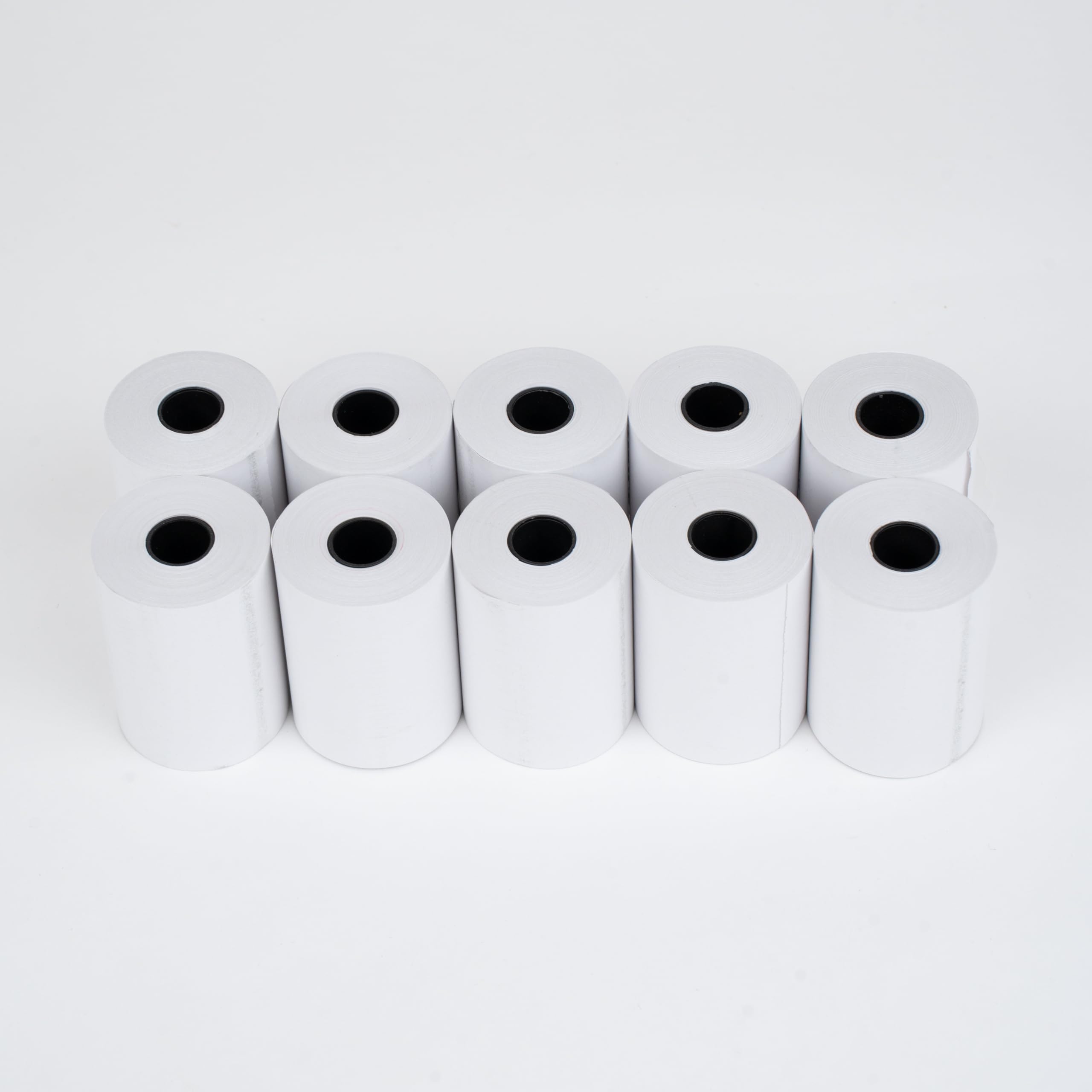 Lot de 50 rouleaux TPE 57x40 mm | Rouleau TPE carte bancaire compatible avec les terminaux Ingenico, Verifone, SumUp | Papier thermique CB 18 m | Haute qualité, Éco FSC, sans BPA