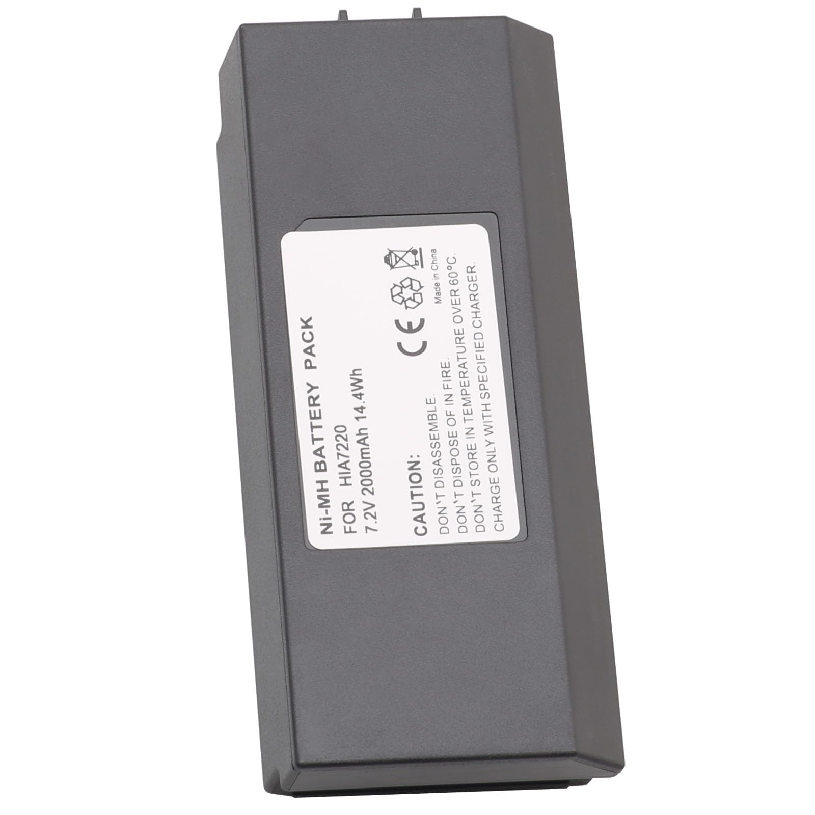 Batería compatible con Hiab AX-HI6692, XS Drive, AMH0627, XS Drive H3786692, H3796692 mando a distancia (2000 mAh, 7,2 V, NiMH) Replaces HIA7220 FBA