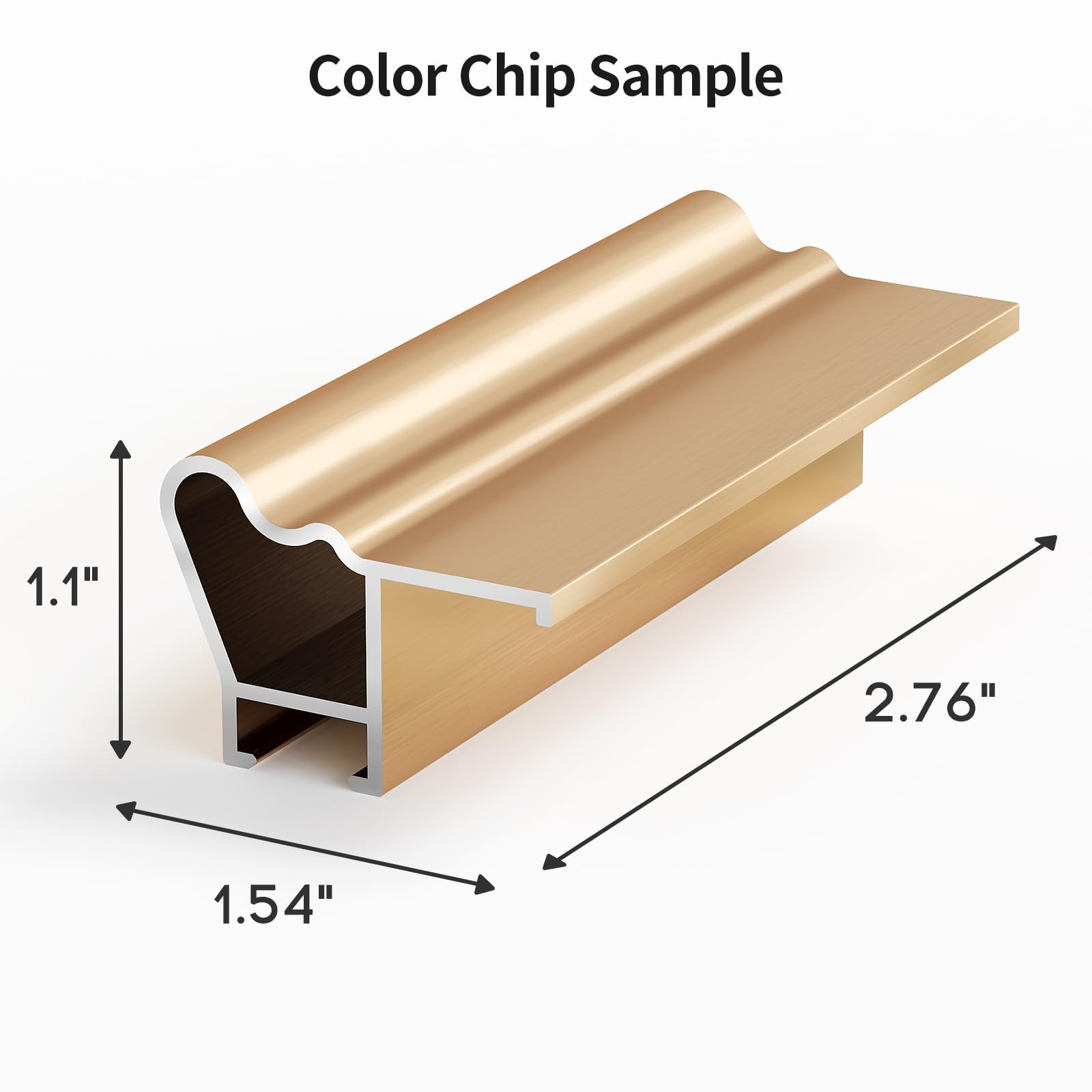 その他 Video frame Amazon.com: VueFrame Coppery Gold Sample Color Chip Alloy, TV