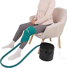 Cryo Cuff Knee Cryo Cooler Cold Compress Kit Cold Therapy Machine Pump Ice Cryotherapy Pad for Knee, Ankle, Back, Leg, Hip