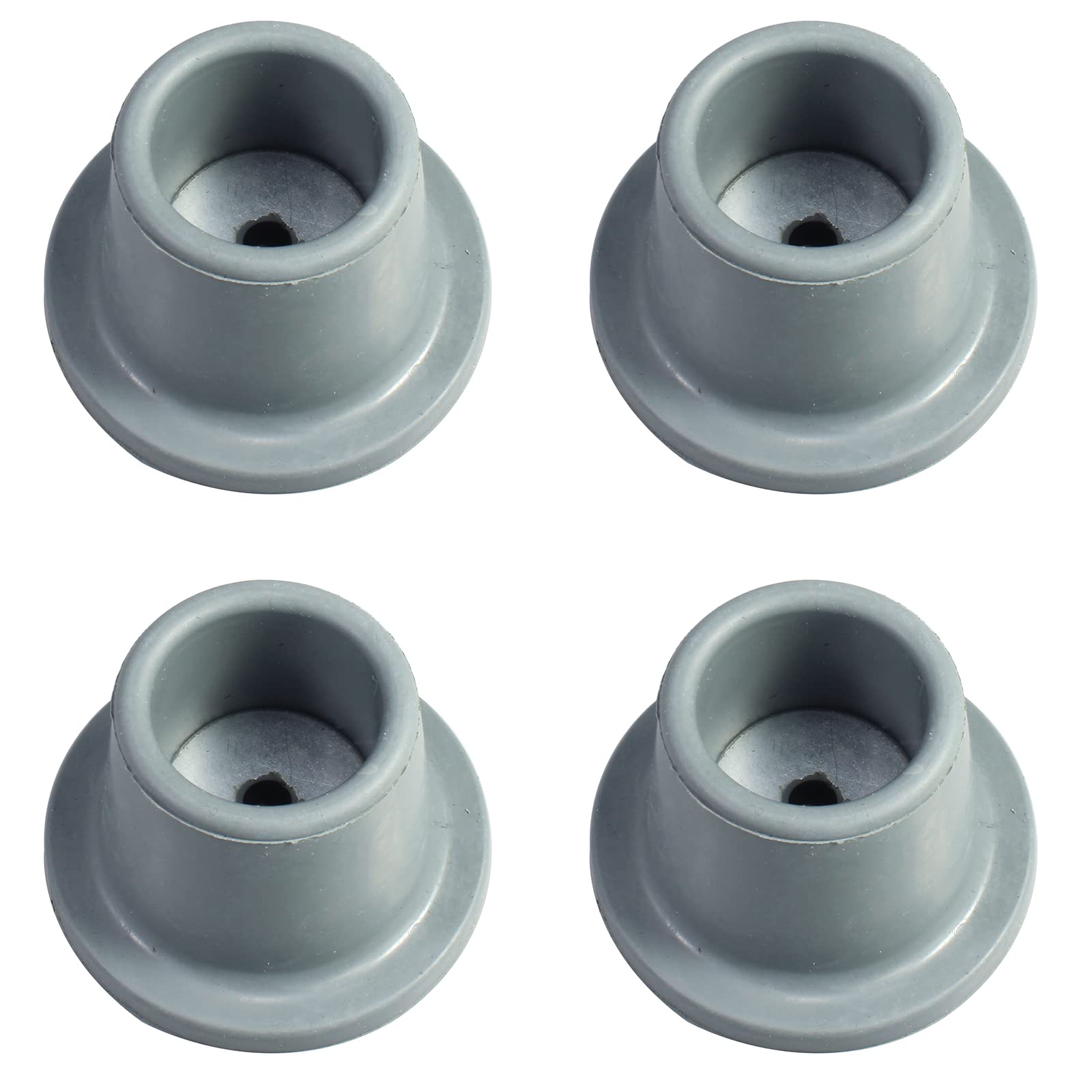 FDXGYH 4 Pcs 1" Replacement Feet for Shower Chair Bath Seat Shower Bench and Tub Transfer Benches Non-Slip Rubber Suction Cup Feet with Built-in Shims