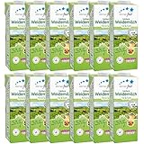 sternenfair - H-Vollmilch 3,5 % in 1 Liter Packung - Haltbare Milch aus NRW - Artgerechte Tierhaltung, ohne Gentechnik und Bienenfreundliche Flächenbewirtschaftung - 12er Pack - 12x 1 Liter