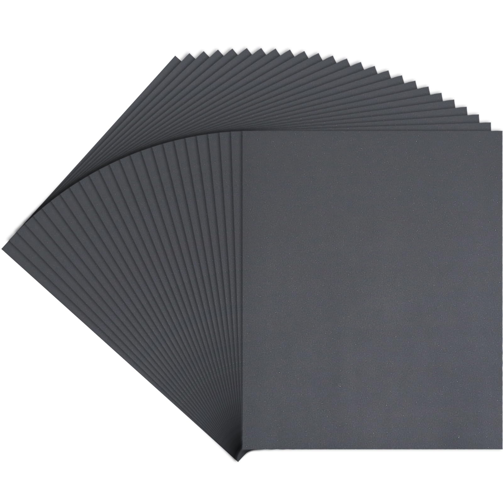 Premium Sandpaper Assortment - 25 Sheets -8