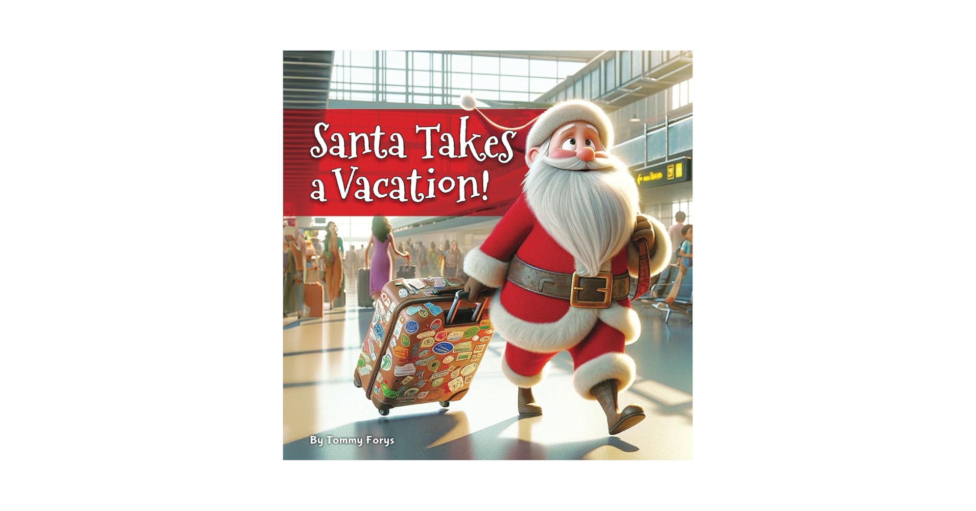 Santa Takes a Vacation: Tag along with Santa Claus as he vacations Santa Takes a Vacation: Tag along with Santa Claus as he vacations