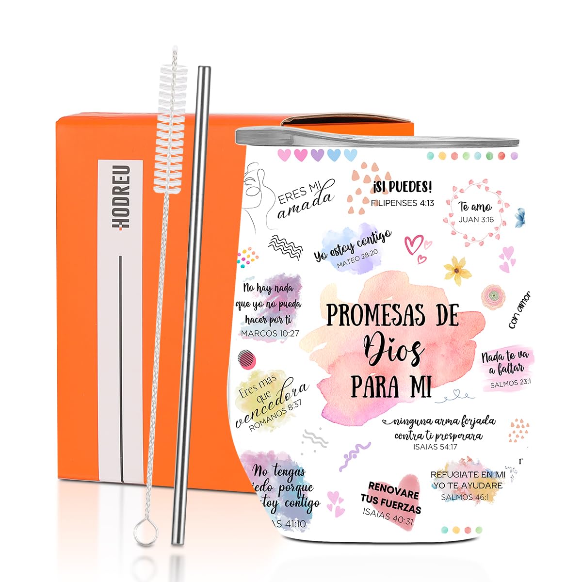 Christian Tumbler for Women, Christian Gifts, 12oz Wine Tumbler ...