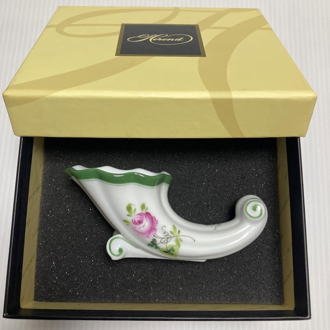 新品 ヘレンド ウィーンの薔薇 ミニボックス 小物入れ ミニ花瓶 フラワーベース 新品 ヘレンド ウィーンの薔薇 ミニボックス 小物入れ ミニ花瓶