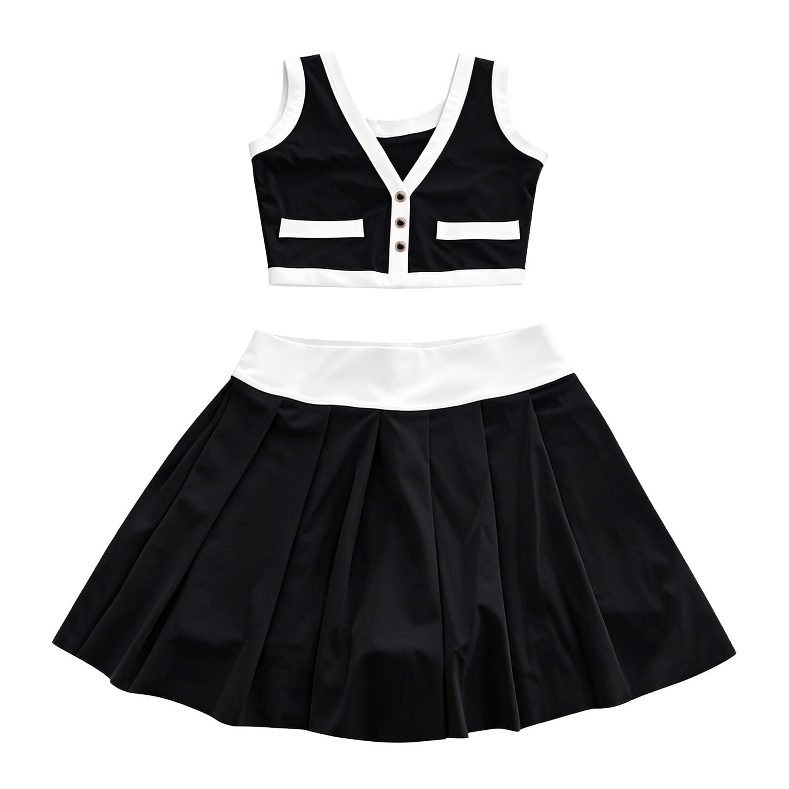 Conjunto de deporte para mujer, ropa de gimnasio, manga larga, tops y pantalones de correr, traje de tenis, chándal de secado rápido, transpirable, traje deportivo para golf, bádminton y verano