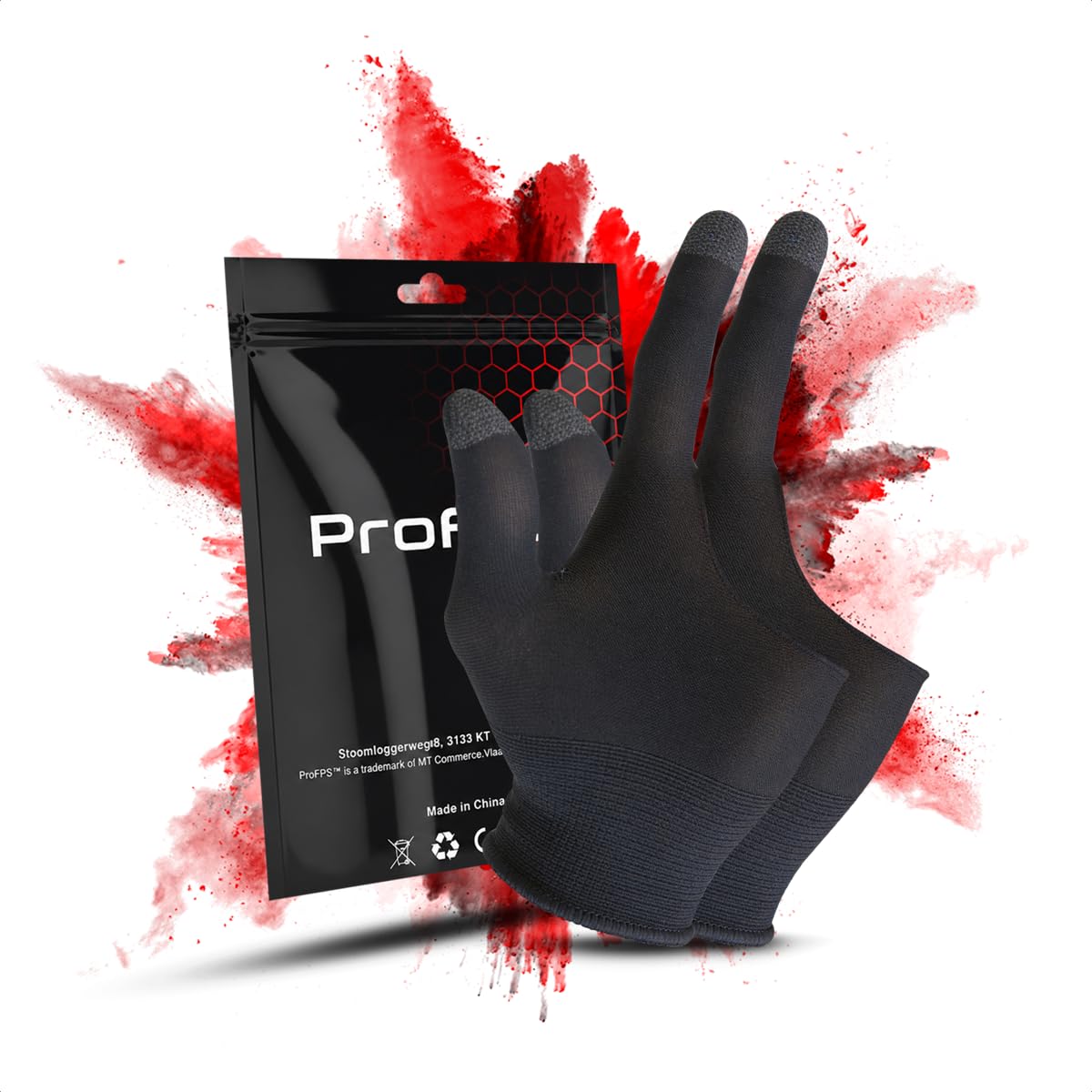 Gants Gaming Finger - 2x - Gants Écran Tactile - Anti Transpiration