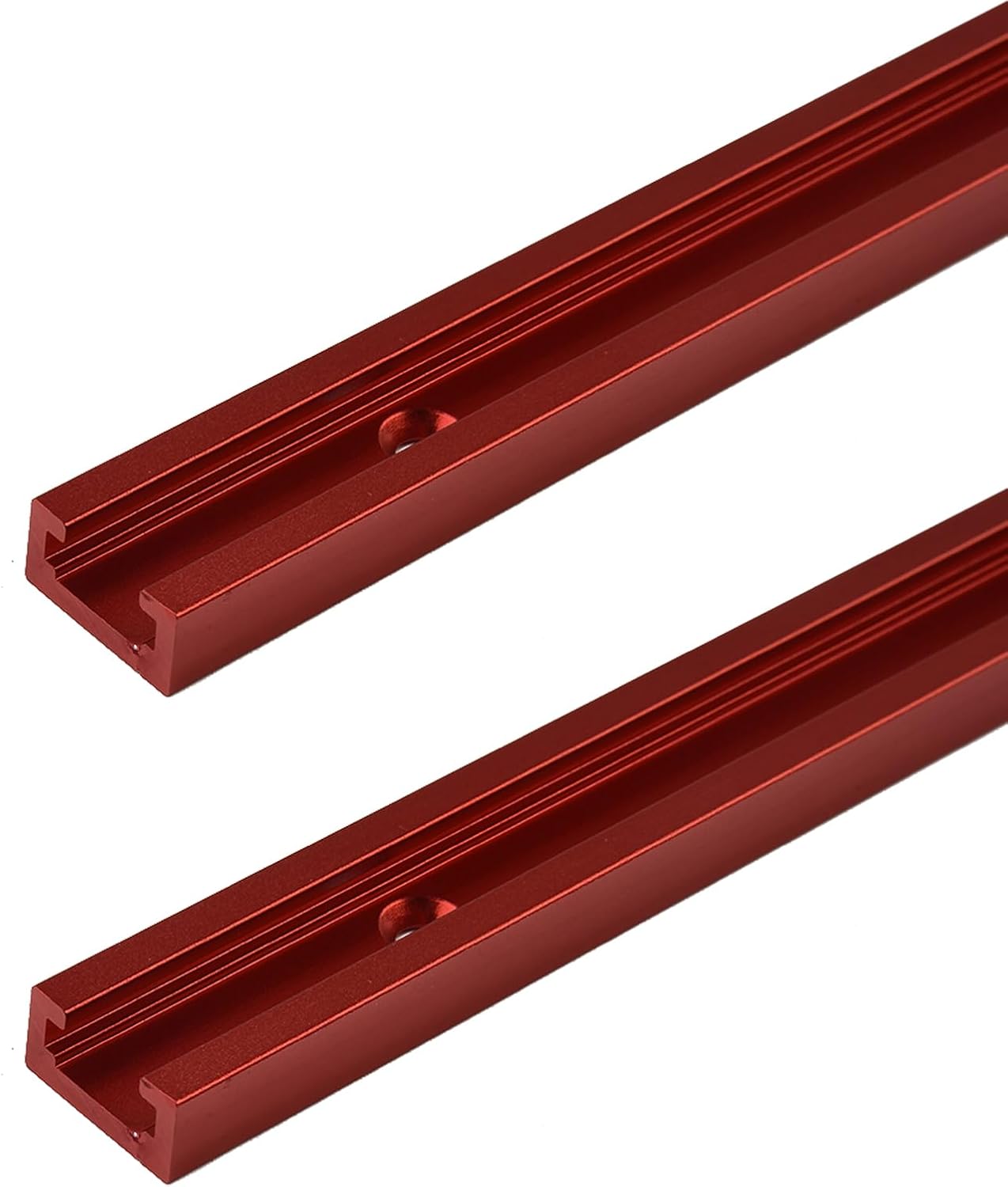 2 PCS T-Slot Miter Track Jig, Aluminium Alloy 300-600mm T-Track Miter ...