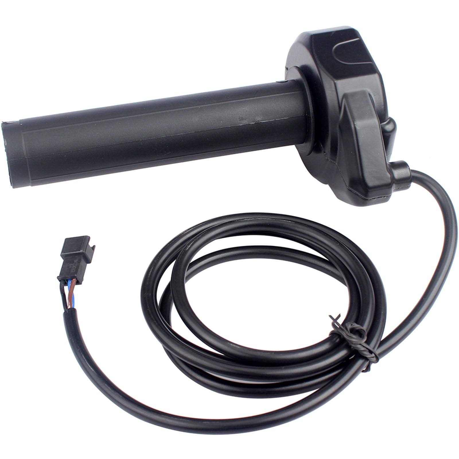Introti Black Full Twist Throttle For Surron Smooth Acceleration Control Ebike Throttle Grip Cable Kit Compatible For Ridstar Q20 Electric Dirt Bike