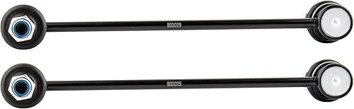 Miniatura 2 de BOXI K90413 K90376 - Juego de 2 eslabones de barra estabilizadora lateral delantera izquierda y derecha para Hyundai Santa Fe 2001 2002 2003 2004