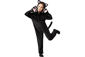 Cute Anime Cat Noir Costume Dress for Kids - Perfect for Halloween...