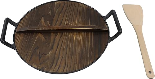 Miniatura 5 de Hierro fundido, sartén pre-sazonada 15"