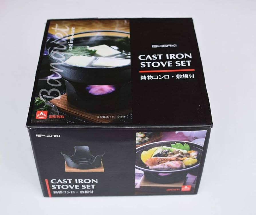 can鉄板巻コンロ CAPTAIN STAG キャストアルミ ジンギスカン鍋 20cm キャプテン