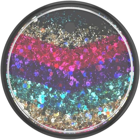 Miniatura 2 de PopSockets Agarre y soporte para teléfono con parte superior intercambiable - Tidepool Chevron