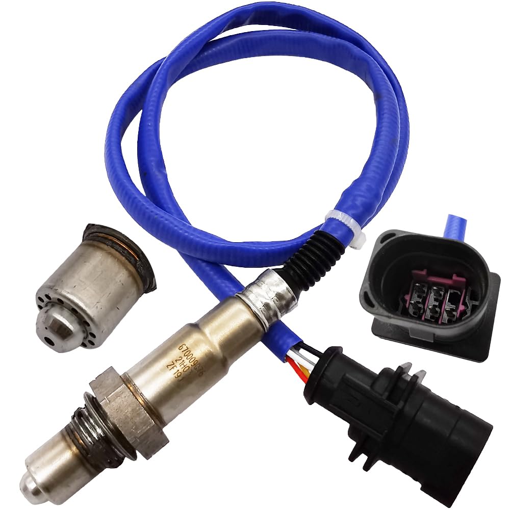 Upstream Left Oxygen O2 Sensor Replaceable for Maserati Ghibli Maserati Quattroporte 3.0L 2979CC V6 Gas 2014 2015 2016 2017 670009076 0258027101 LS27101 LSU-ADV