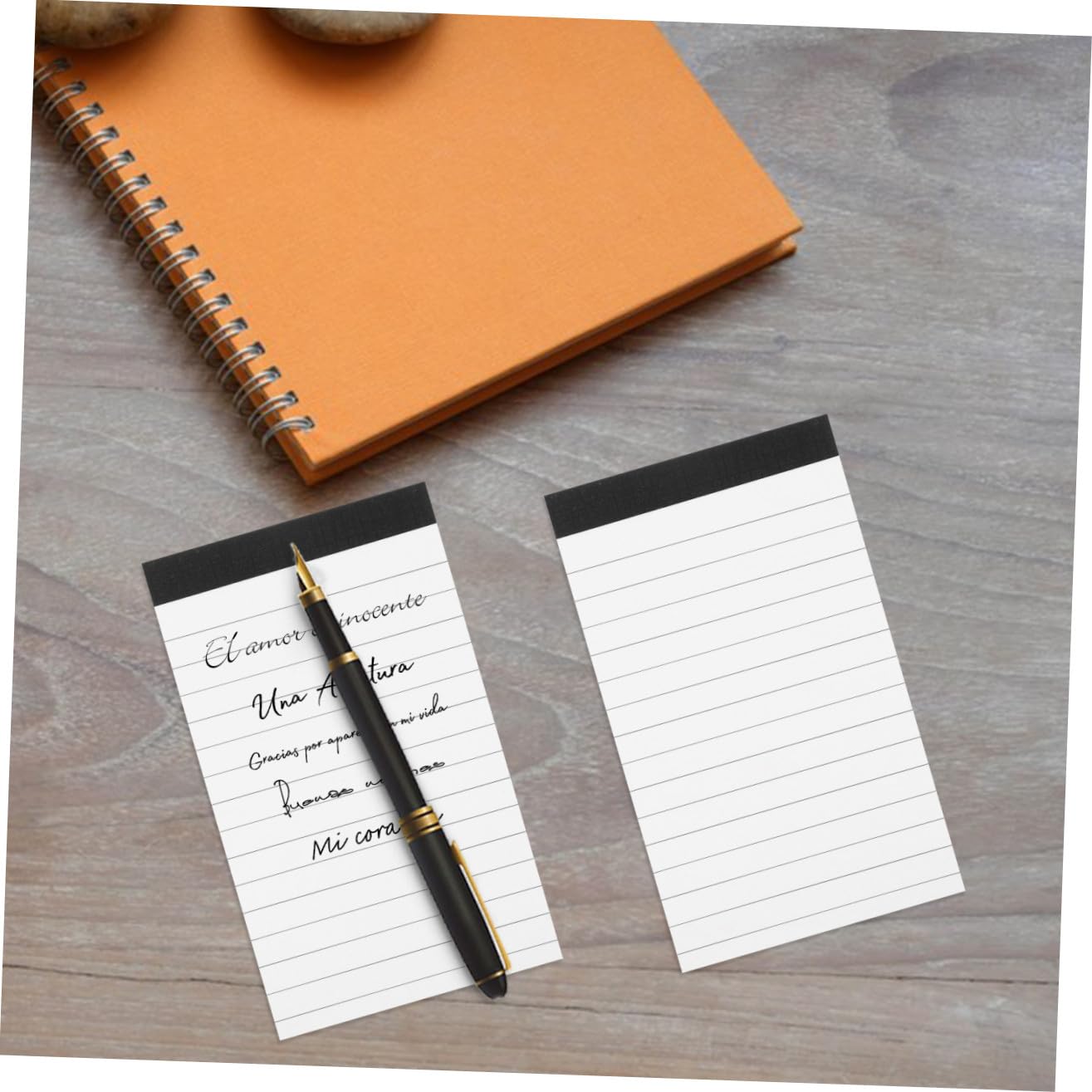 A7 Notizblockpapier Nachfüllpackung 14 Bücher Weiß Papier