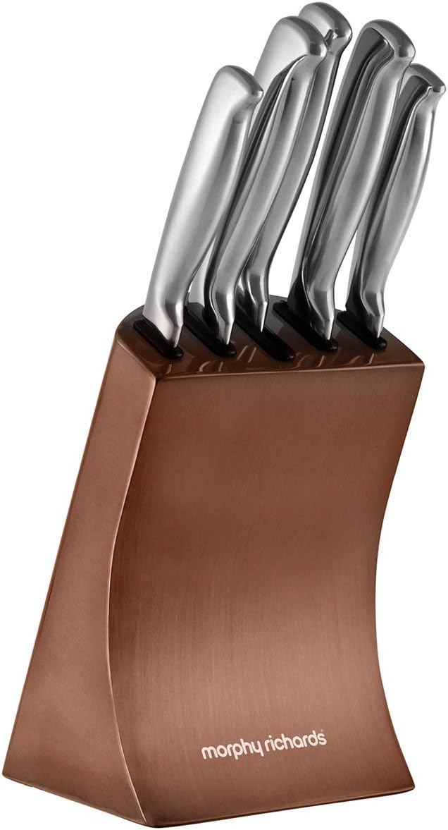 Morphy Richards 974819 Accents 5 Piece Knife Block with High Grade