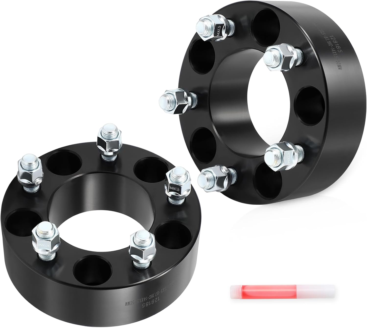 2" Wheel Spacer Fits for 1988-1999 for Chevy C1500, 1992-1999 for GMC Yukon, (50mm)5x5 Wheel Adapters & Spacers