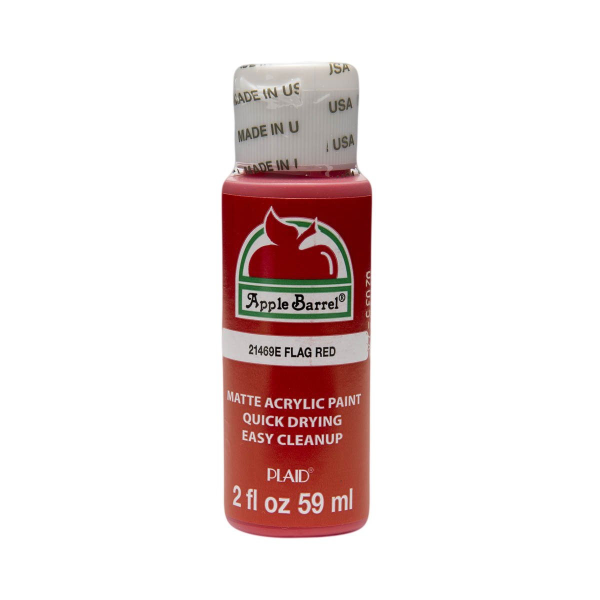 Apple Barrel Acrylic Paint in Assorted Colors 2 oz 21469 Flag Red | amzdealz