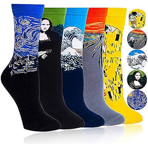 JPYH Unisex Funny Casual Cotton Socks Cover