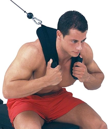 Miniatura 7 de Ab Crunch Arnés Cable Accesorio Ab Ejercicio Máquina de Cable de Gimnasio Entrenamiento Abdominal Crunch Core Equipo de entrenamiento muscular