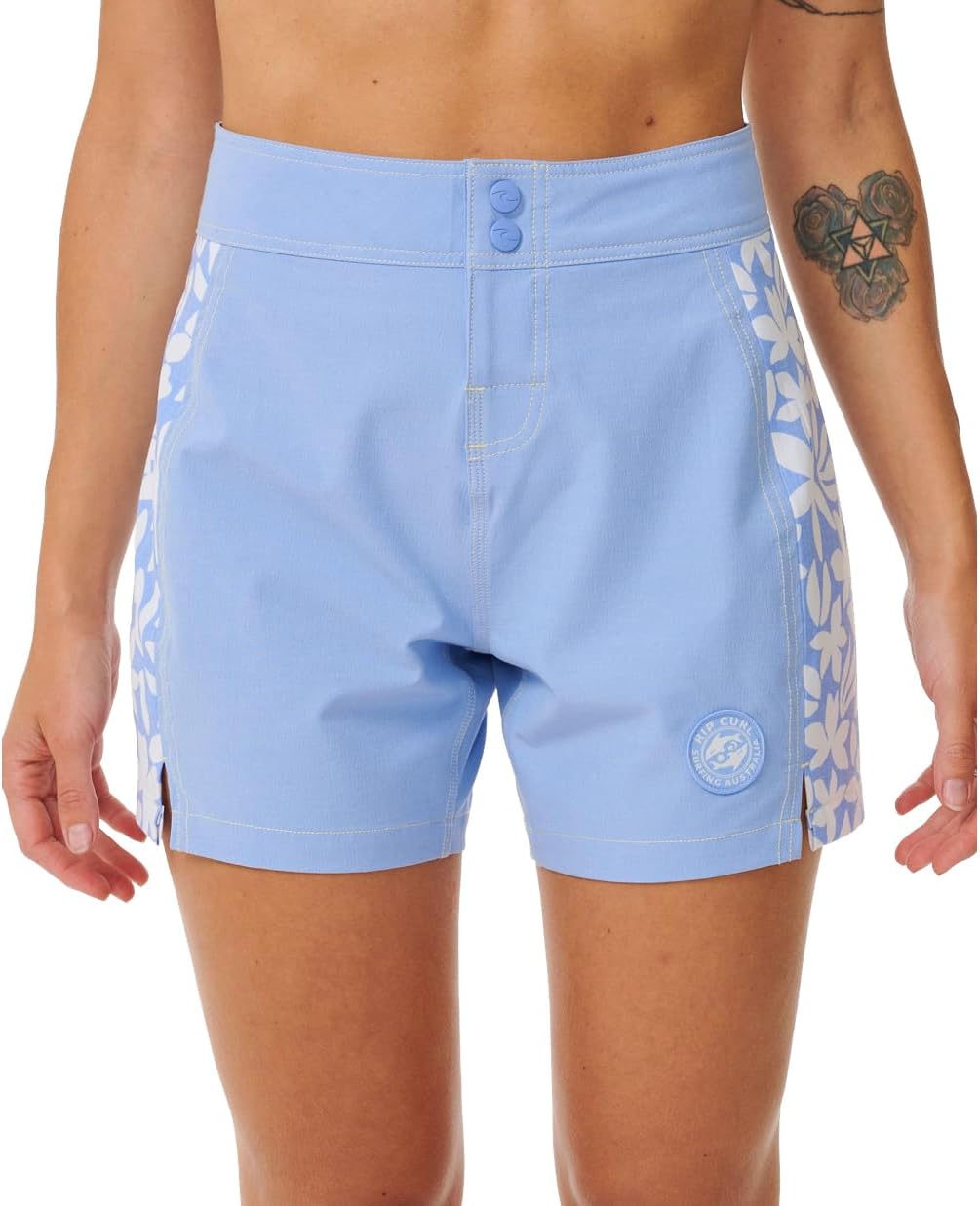 Rip Curl Holiday Tropics 5 Boardshort for Women – Quick-Dry, Stylish Beachwear, Comfortable Fit for Surfing & Swimming