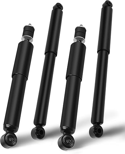 Amortiguadores SCITOO - Amortiguadores de gas delanteros y traseros para Chevy Silverado 3500, para Chevy Silverado 3500 HD/para GMC Sierra 3500 HD,