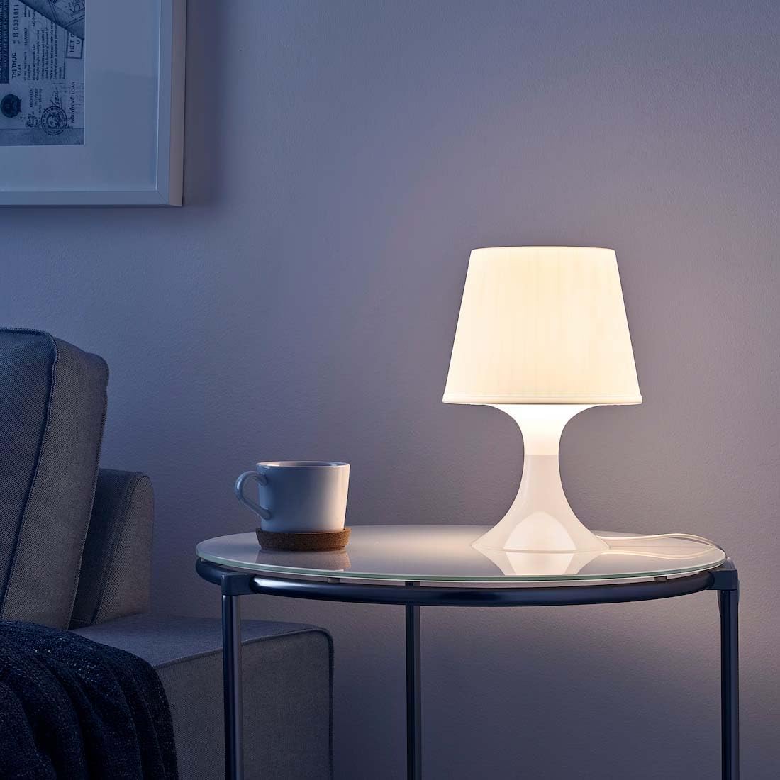 Amazon.co.jp : IKEA 200.554.21 LAMPAN テーブルランプ