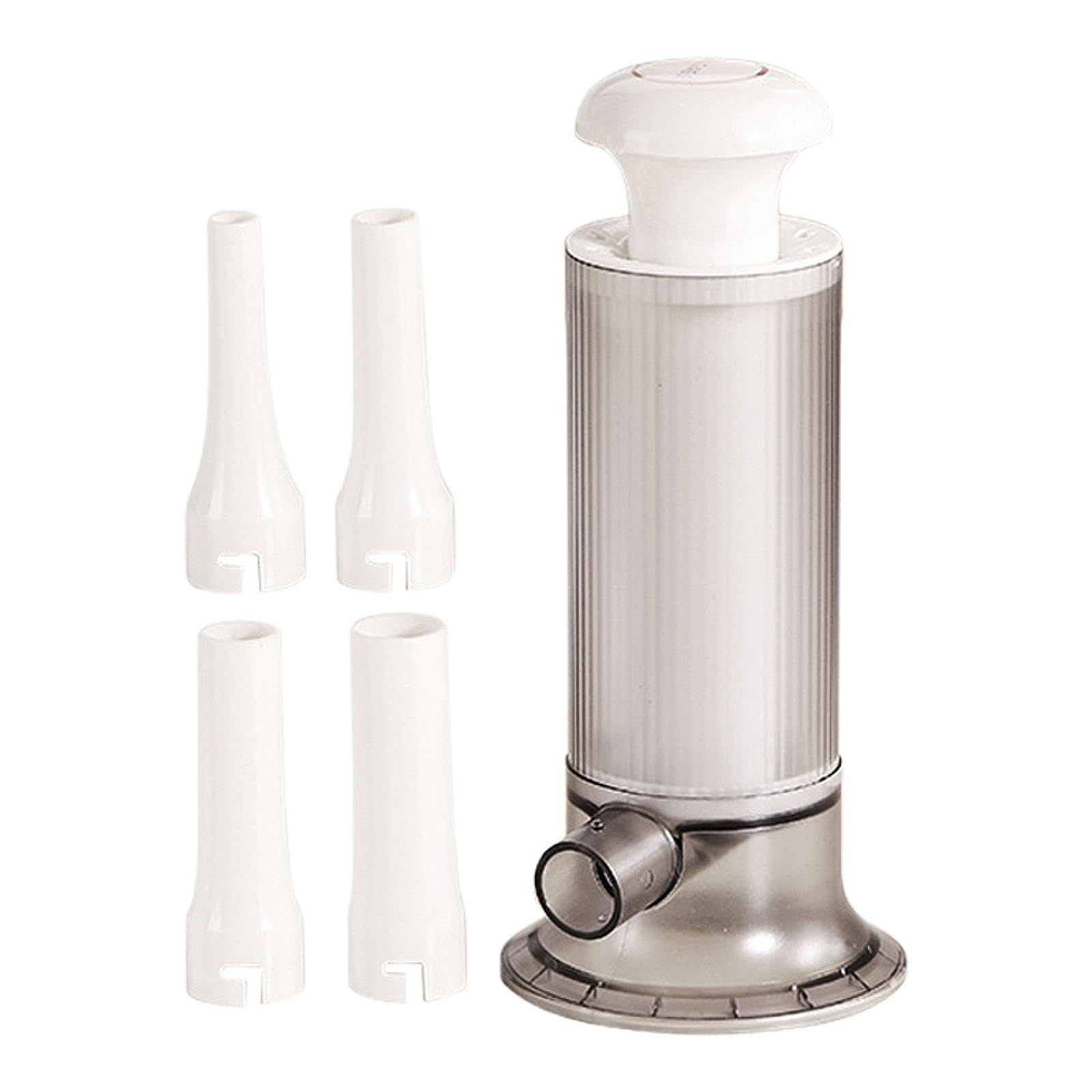 Sausage Stuffer Homemade Sausage Sausage Filling Sausag | Sausage Stuffer Homemade Filling Maker Tool for Home Clear Gray Pp Pc-image-24