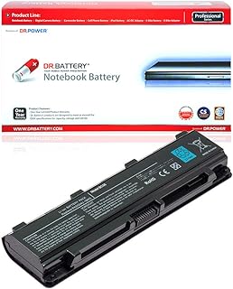 DR. BATTERY PA5024U-1BRS battery compatible with Toshiba Satellite C55 C55-A C55T C55DT C55D C850 C855 C855D L850 L855 L875 P850 P855 P875 S855 S875 Series PA5026U-1BRS PA5025U-1BRS PABAS260 PA5023U-1BRS PABAS262 [10.8V / 48Wh]