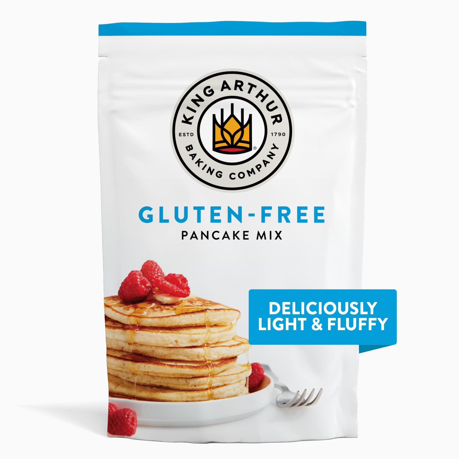 King Arthur Flour Gluten Free Pancake Mix, 15 Ounce (Pack of 6)