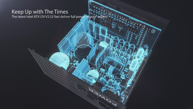 FSP Hydro G PRO 1000W Power Supply - 80 Plus Gold, ATX 3.1, Full Modular PC PSU