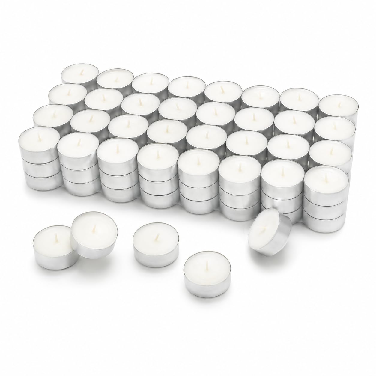 M.Professional Teelichter 8 Stunden Brenndauer 200er 400er 600er 800er 1000er Pack Gastronomie Kerzen Teelicht (1000)