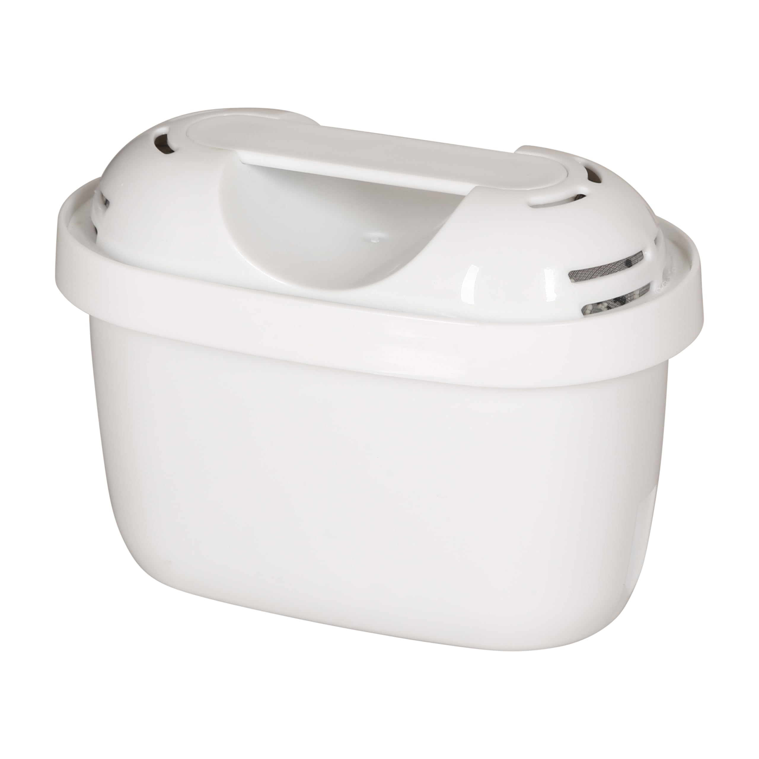 Lauben 32GW - Filtro d'acqua in vetro, capacità 3,2 l, vetro borosilicato, cartuccia inclusa, coperchio antibatterico in bambù, nessun retrogusto in plastica