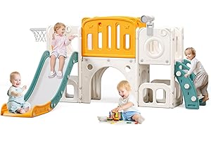 8 in 1 Alpine Ridge Climber and Slide