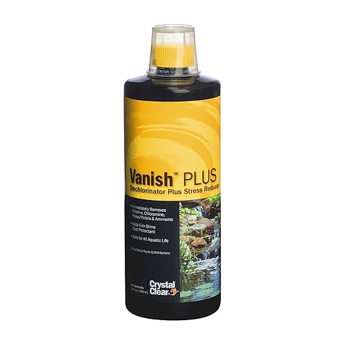 CrystalClear Vanish Plus Liquid Dechlorinator - Dextoxifier Plus Stress Reducer