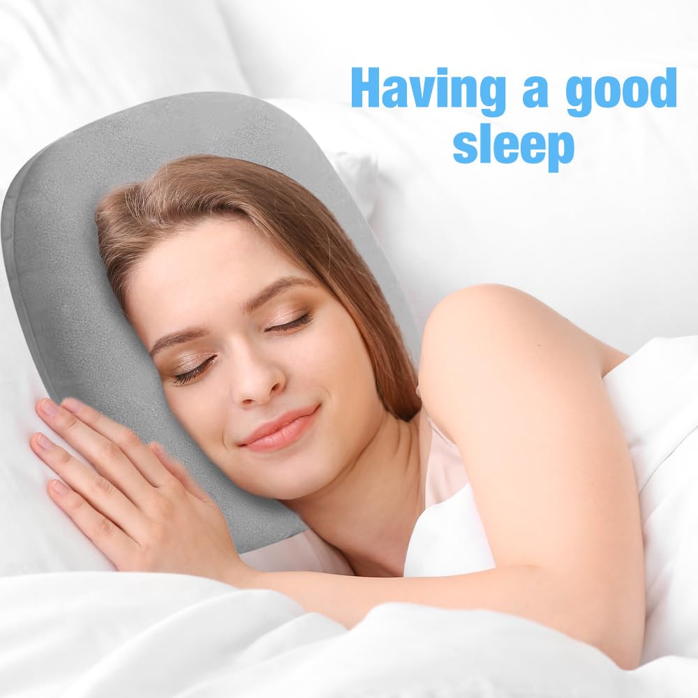 HIULLEN Ear Piercing Pillow, 11 Inch Piercing Pillow for Side Sleepers O-Shaped Pillow, Ear Pillow with Hole - Image 4