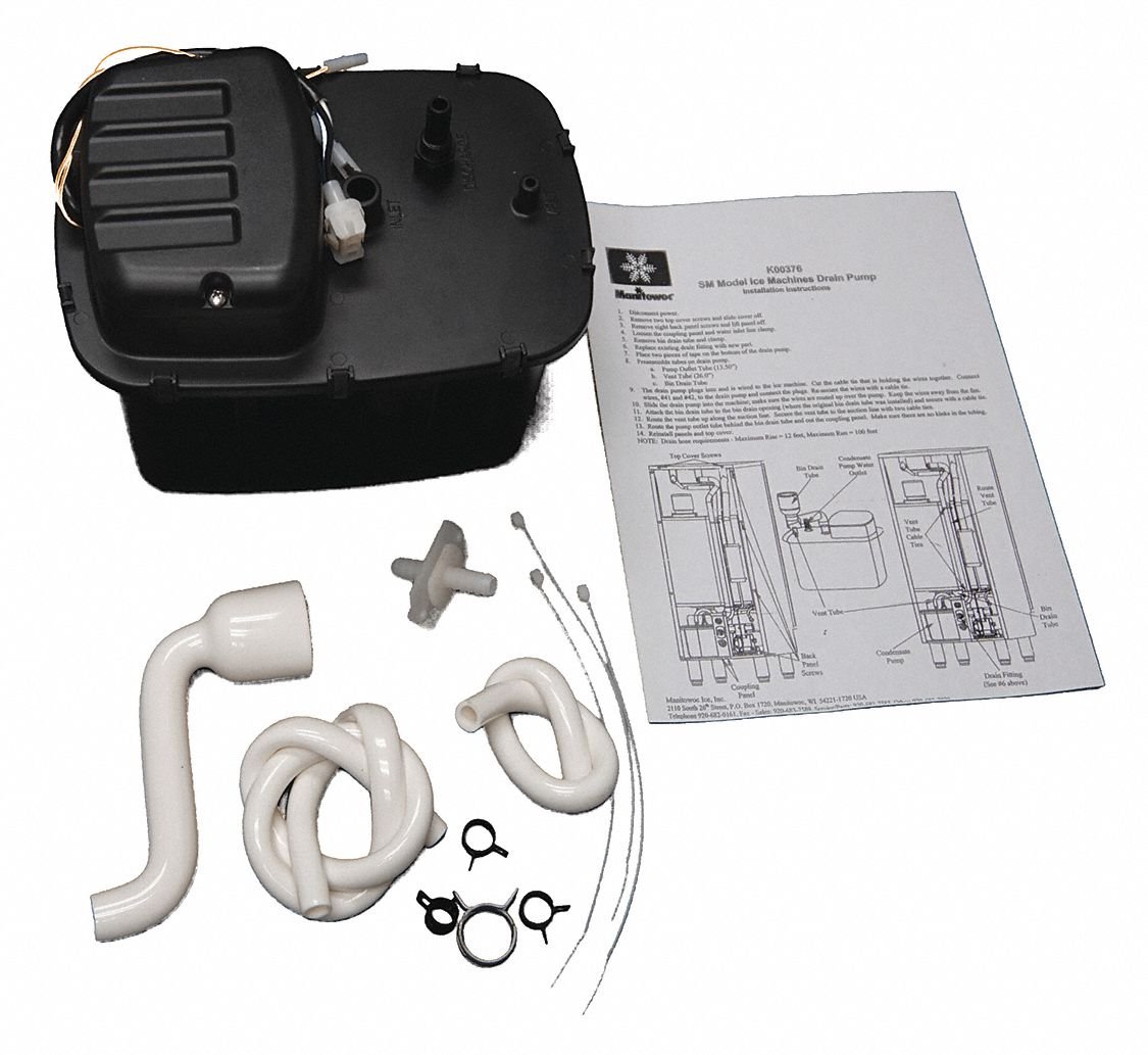 ice o matic drain pump