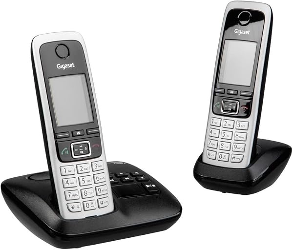 Gigaset C430A - Teléfono inalámbrico (DECT, 50 m, 300 m, 200 entradas) Negro - 5