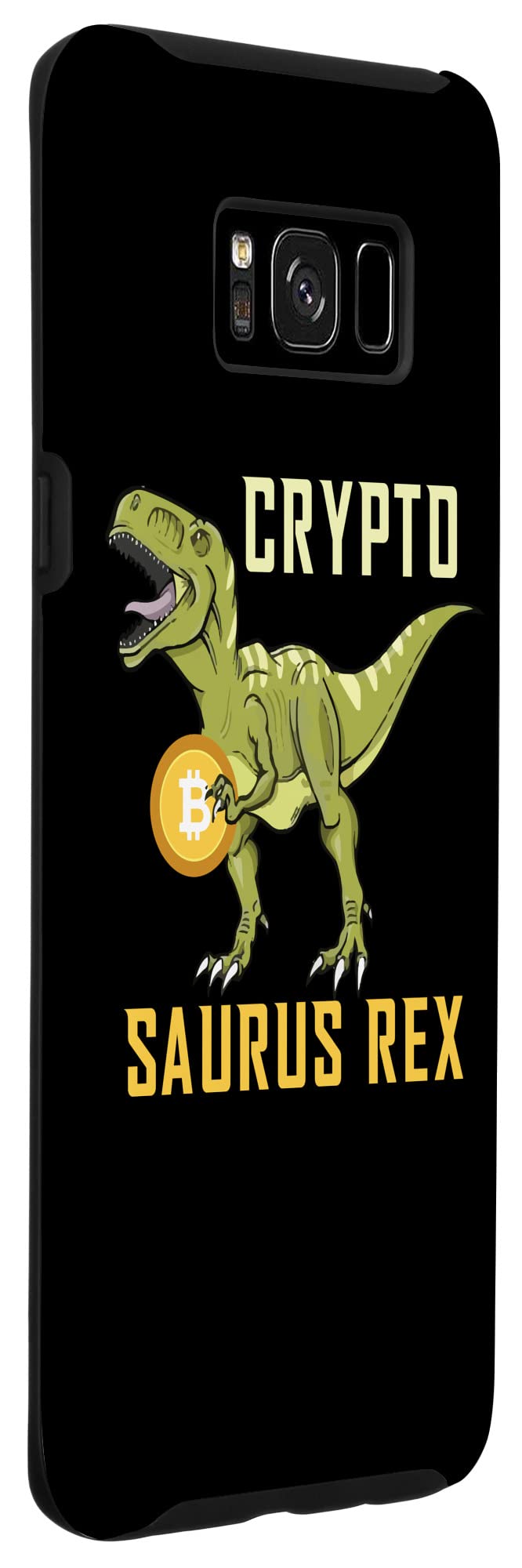 Amazon.com: Galaxy S8+ Cryptosaurus Crypto Saurus Rex Bitcoin Dino T-Rex  Case : טלפונים סלולריים ואביזרים