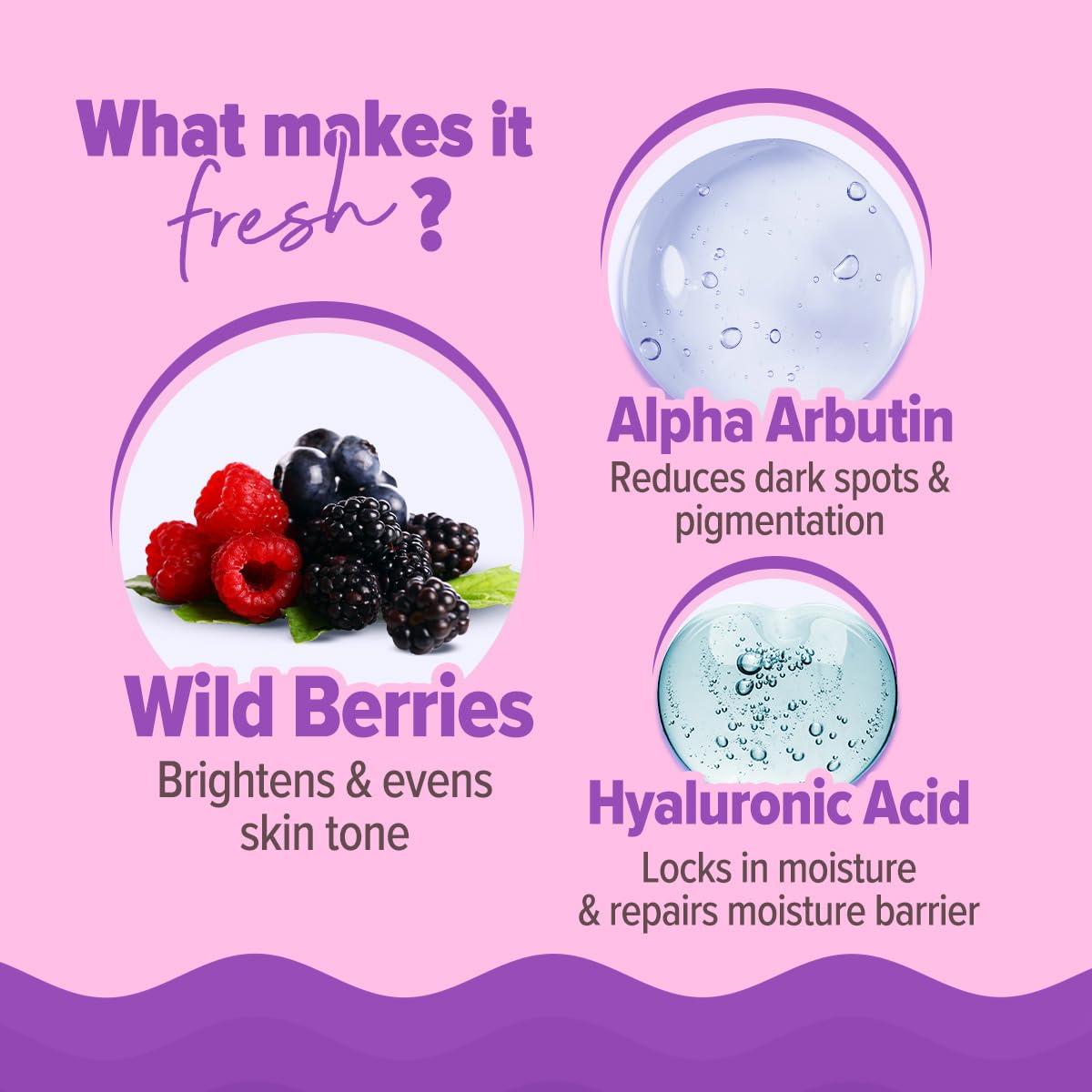 Aqualogica Illuminate+ Oil-Free Moisturizer with Wild Berries & Alpha Arbutin - 50 g | Makes Skin Radiant & Luminous | Evens Skin Tone | Deeply Moisturizes | Lightweight, Non-sticky & Non-oily | All Skin Types | For Men & Women 2