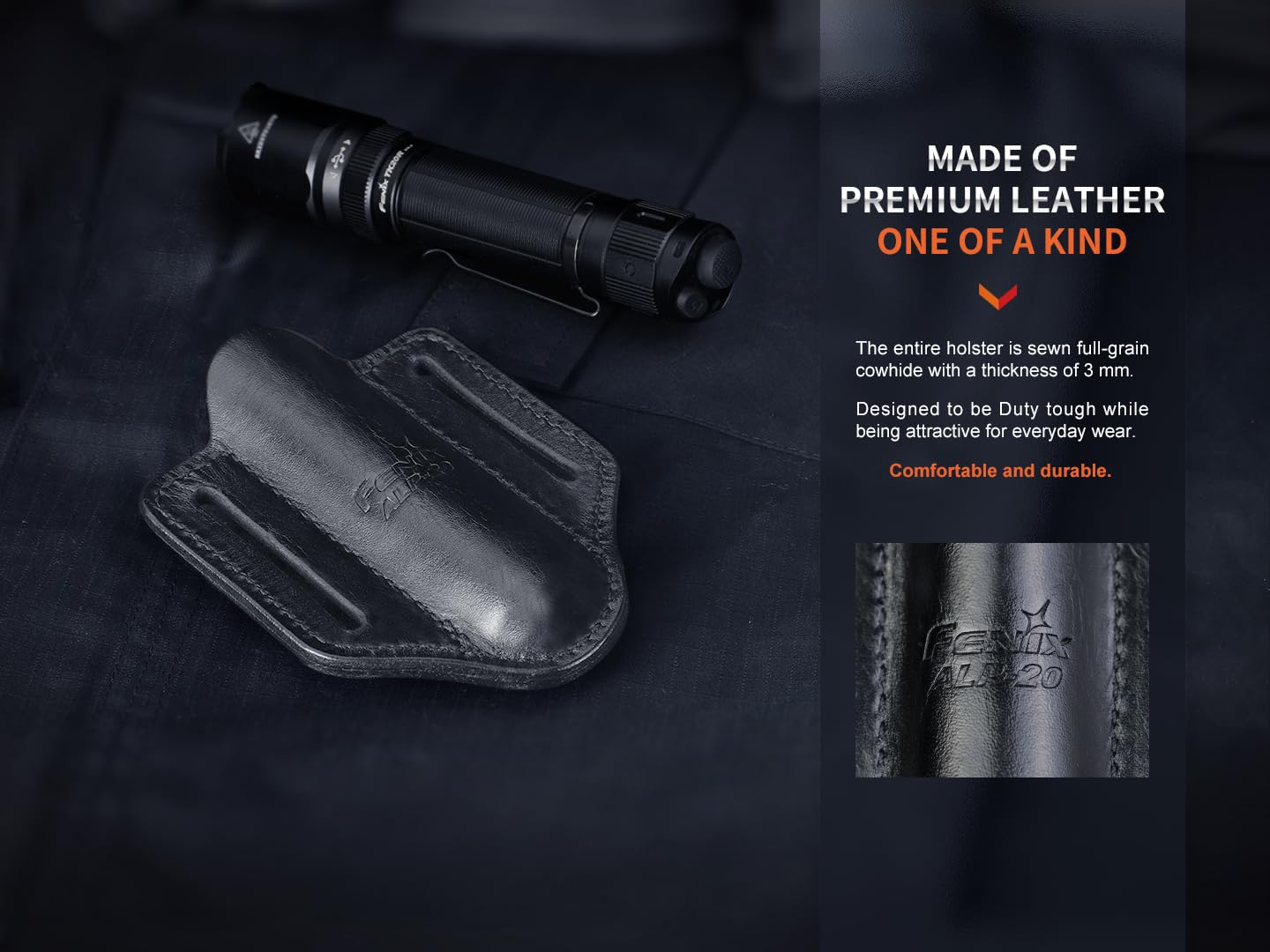 fenix alp-mt flashlight holster Amazon.com : Fenix ALP-20 Leather Flashlight Holster for  PD36R/C7/TK20R/PD40R and More with EdisonBright Accessory Carrying case :  Sports & Outdoors