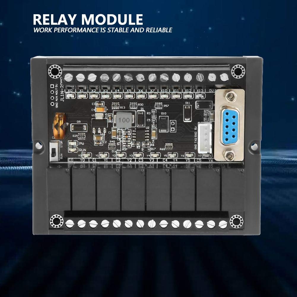 Módulo de relé Módulo de temporizador de relé programable DC FX1N-20MR industrial con módulo programable de retardo PLC