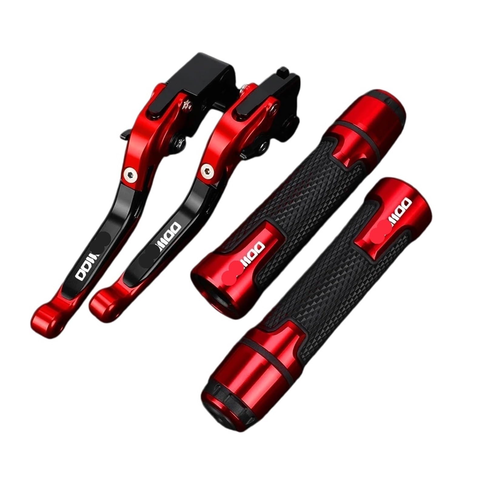 WFSOWXDM Motorcycle Levers Brake Clutch Handle Lever 2013-2016 2015 2014 Motorcycle Aluminum Adjustable Brake Clutch Lever Handlebar Hand Grips Ends for Hond&a CB1100 CB 1100