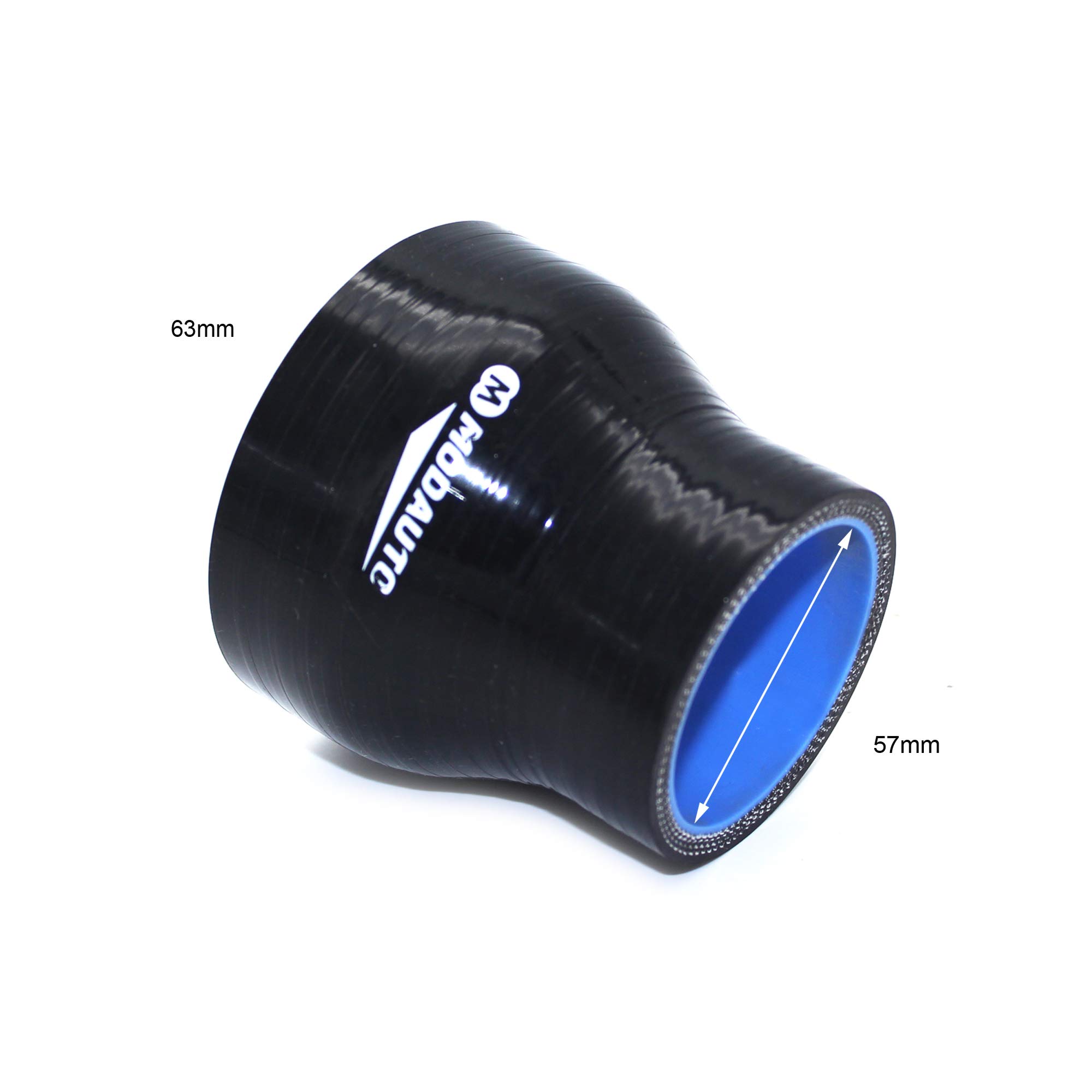 Riduttore F/M Alluminio Nero Per Canalizzazione Aria Calda - Foto 8