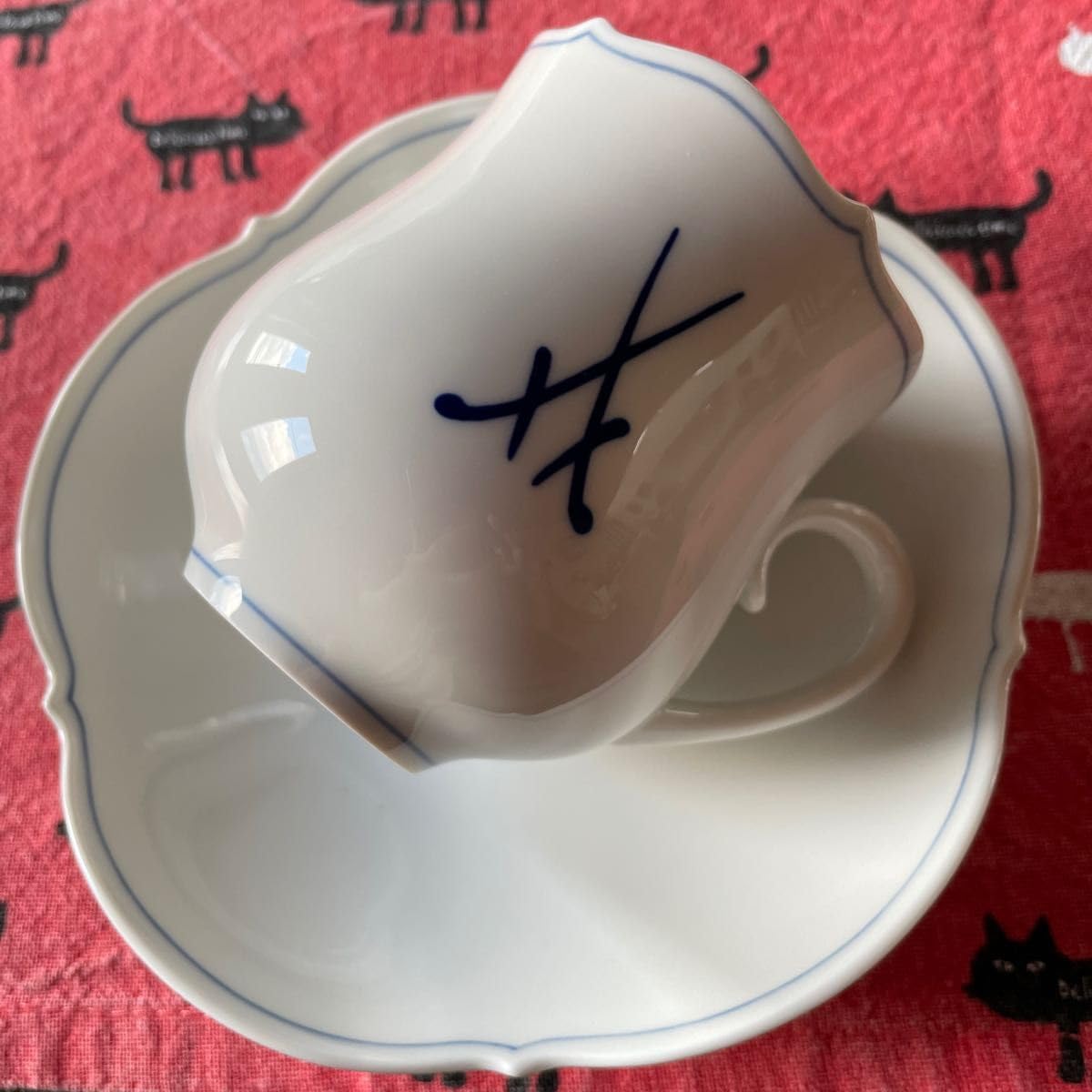 マイセン 300周年記念 剣マーク6選 カップ＆ソーサー コンプリート