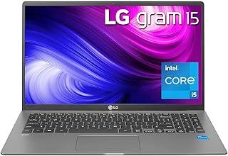 2022 LG Gram Ultralight Laptop | 15.6" FHD IPS display | Intel 11th 4-Core i5-1135G7 | 16GB LPDDR4 512GB + 1TB NVMe SSD | Iris Xe Graphics | Backlit Keyboard | RJ45 | Full-day Battery | Windows 11 Pro
